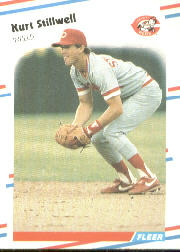 1988 Fleer Baseball Cards      248     Kurt Stillwell